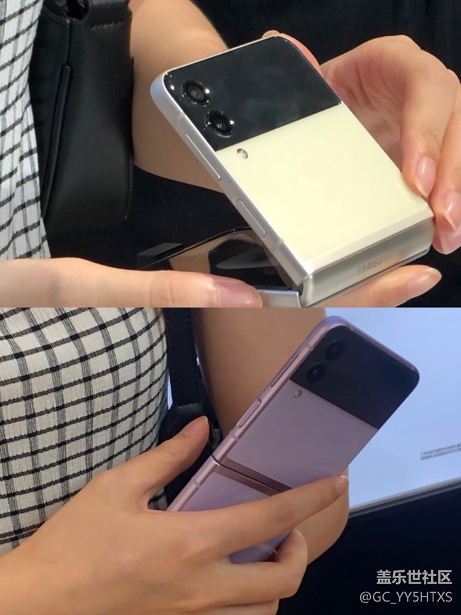 #三星快閃店打卡??精致時尚單品！三星新款折疊手機