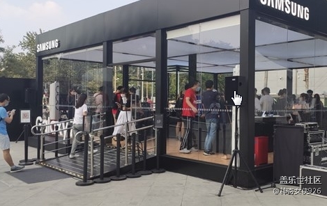 ＃三星快閃店打卡＋三里屯快閃Z Fold 3和Z Flip3