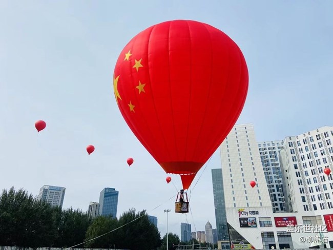 【心中的紅色】紅色熱氣球