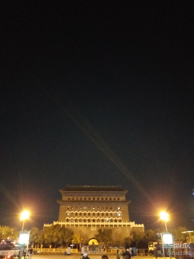 #holiday——夜晚的北京大前門