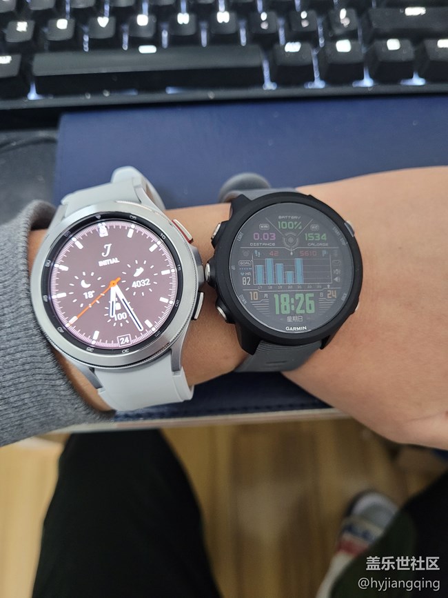 【Galaxy Watch4系列星粉體驗團】+佳明245的PK