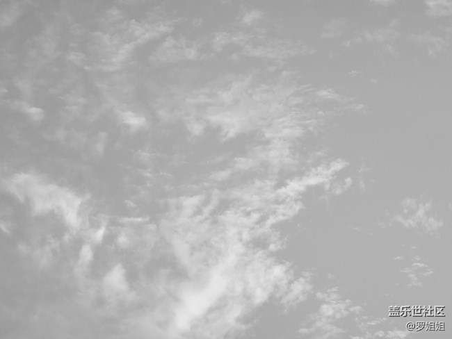 【簡單的黑白灰】+天空