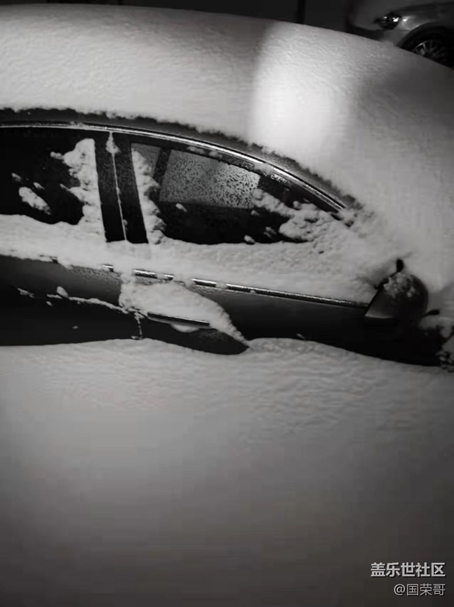 【簡單的黑白灰】＋銀裝素裹的世界