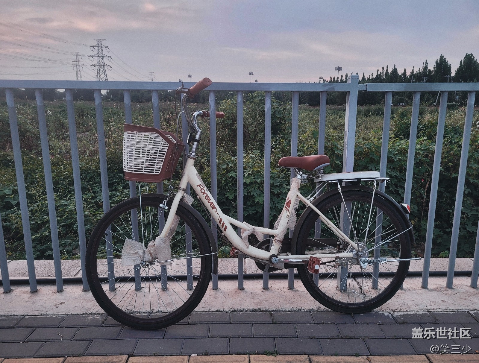 #愛在深秋+一個人的騎行