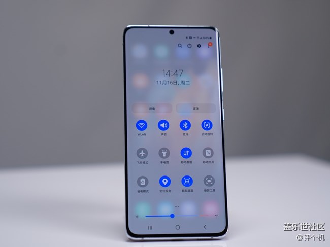 ?三星S21Ultra幻境銀上手圖賞