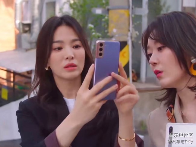 追韓劇，發(fā)現(xiàn)用的是喬妹同款手機-三星s21+ 呀！～