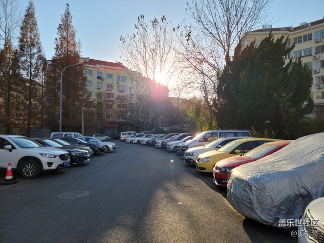 青島降溫了，不過今天天氣真不錯