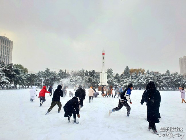 【冬日風情】＋2021年的第一場雪