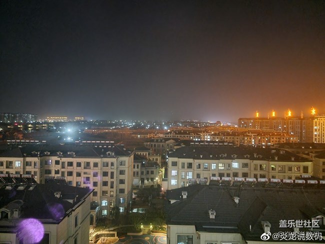 夜景拍出來的效果，打幾分？