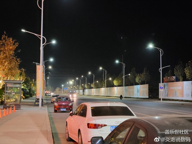 夜景拍出來的效果，打幾分？