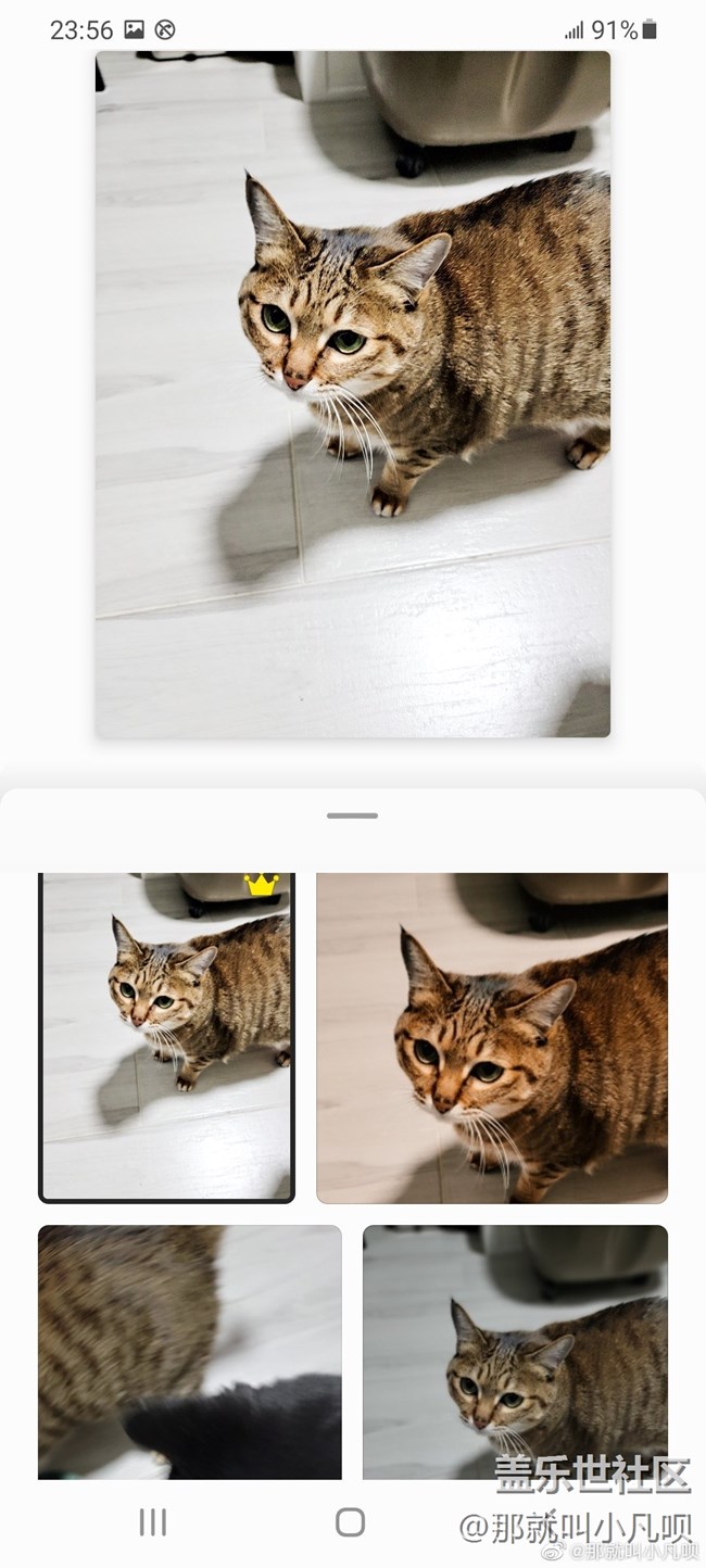 SAMSUNG Galaxy S21 Ultra 5G手機的AI一鍵多拍