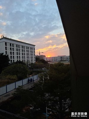 夕陽無限好，只是近黃昏～