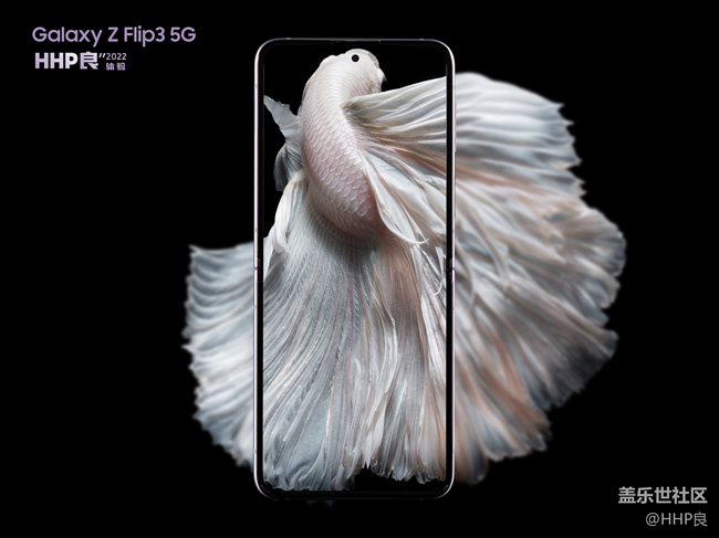 Galaxy Z Flip3 開箱圖賞-隨手拍