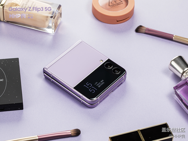 Galaxy Z Flip3 開箱圖賞-隨手拍