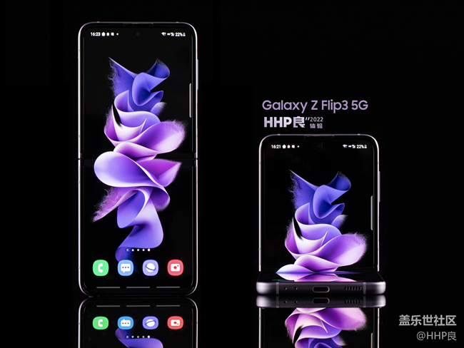 Galaxy Z Flip3 開箱圖賞-隨手拍