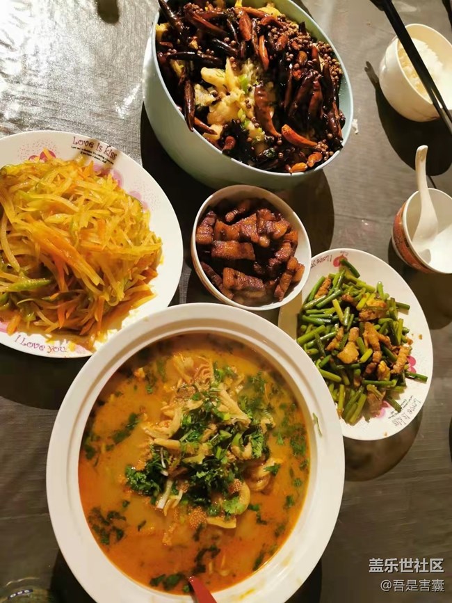 【春節(jié)美食】較豐盛的晚餐