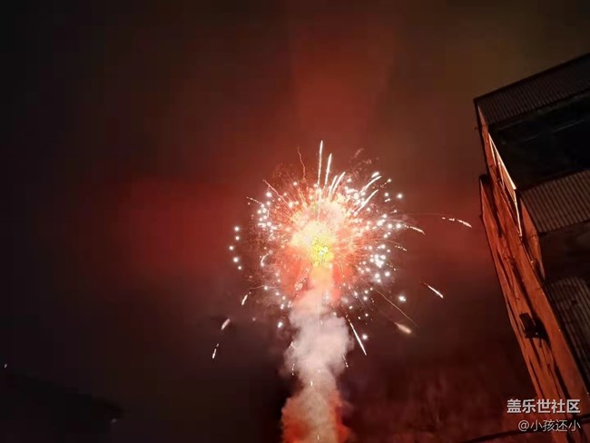 【家鄉(xiāng)年味】新年放煙花