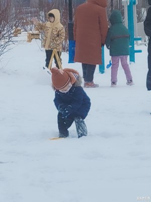 【热爱生活】+玩雪