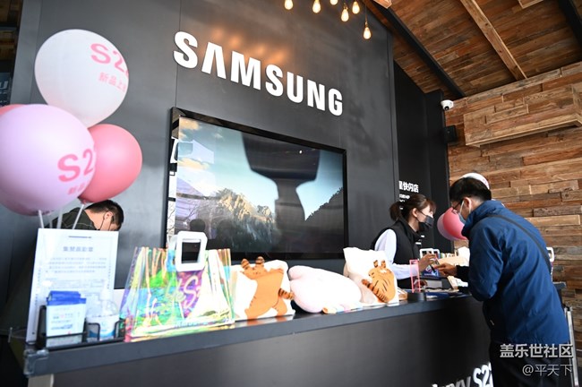 S22快閃店打卡，豐富的體驗(yàn)內(nèi)容