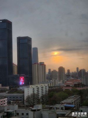 夕陽西下