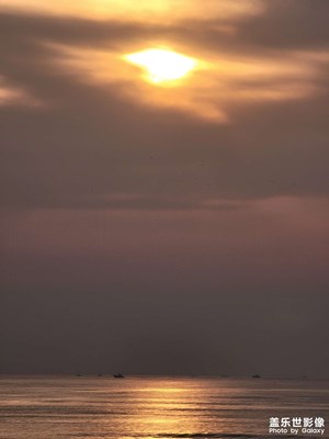 海邊日出
