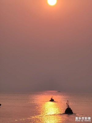 海邊日出