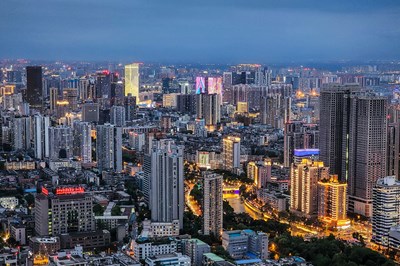 【夜城春】+俯瞰成都