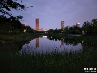 小區(qū)夜色美