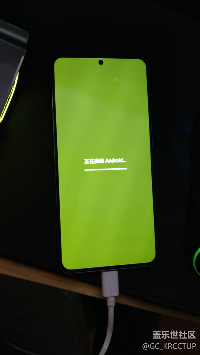 s21 屏幕 莫名變綠 屏閃