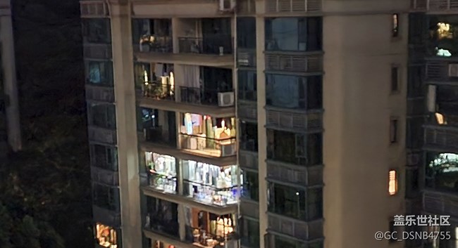 S22U、iPhone13、iPhone11夜景照片原圖大小比較