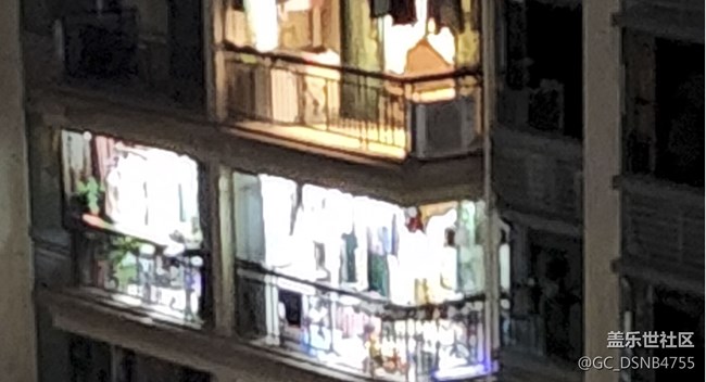 S22U、iPhone13、iPhone11夜景照片原圖大小比較