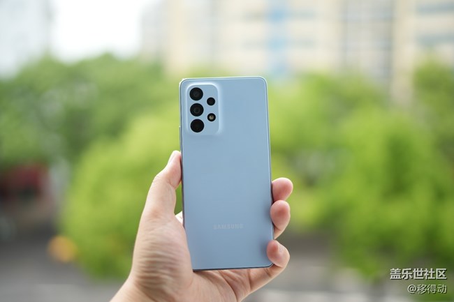 三星 Galaxy A53晴天藍(lán)，初上手體驗分享~