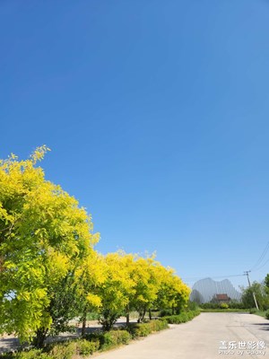 藍色的天空