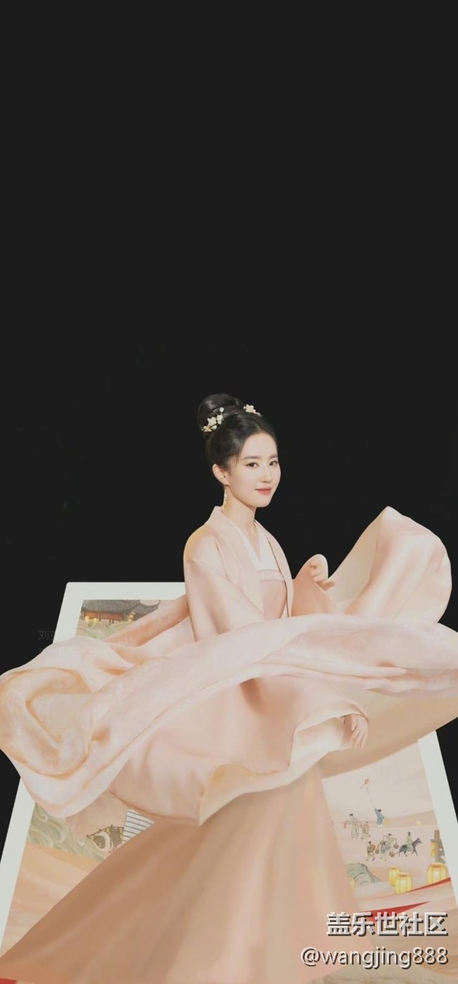 動態(tài)鎖定屏幕里面的美女壁紙，截屏的。