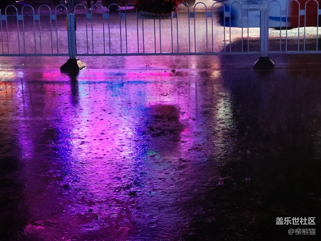 【霓虹燈下】大雨下