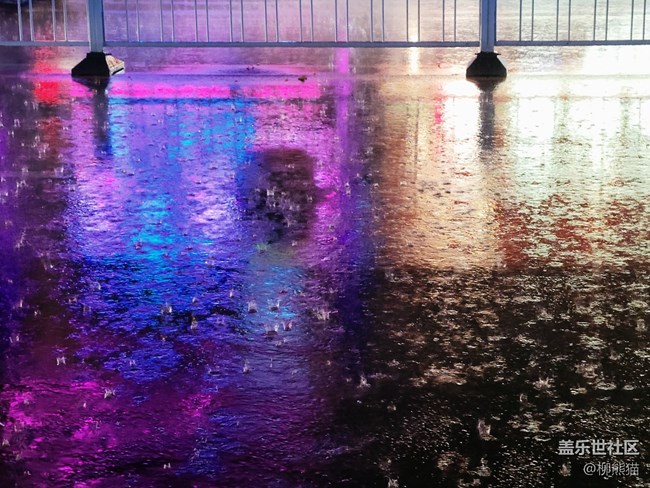 【霓虹燈下】大雨下