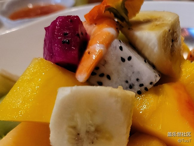 【八九不離食】+水果色拉