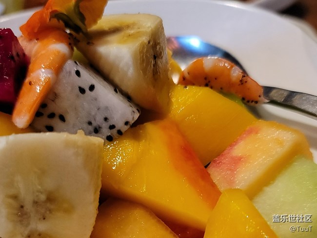 【八九不離食】+水果色拉