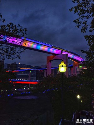 3D重慶的夜景