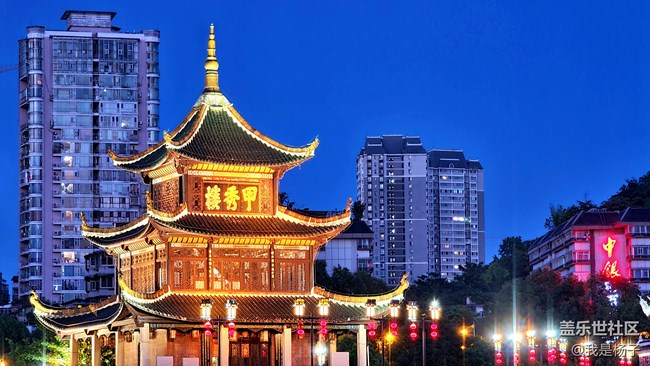 【生活需要色彩！】游甲秀樓