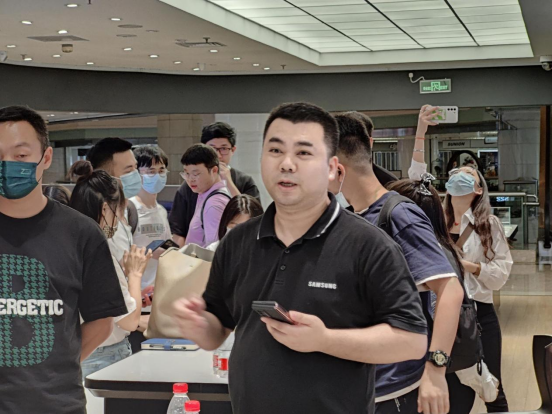 三星Galaxy新品全球發(fā)布會（廣州站）門店直播現(xiàn)場