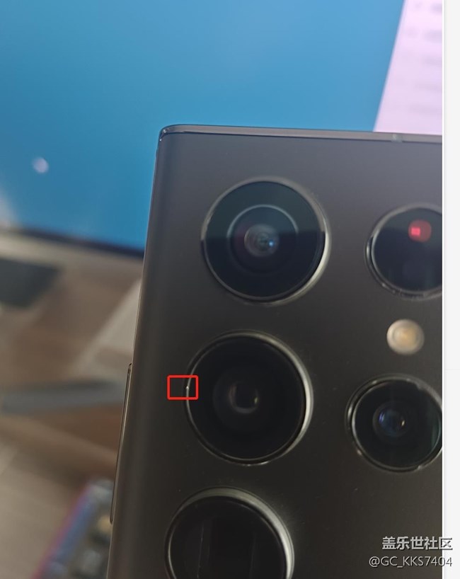 三星S22U黑色（鏡頭外環(huán)無磕碰，內(nèi)環(huán)莫名其妙掉漆）