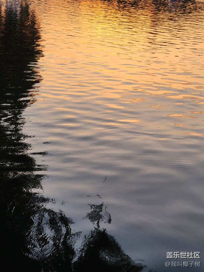 【廣闊天地】夕陽(yáng)與倒影