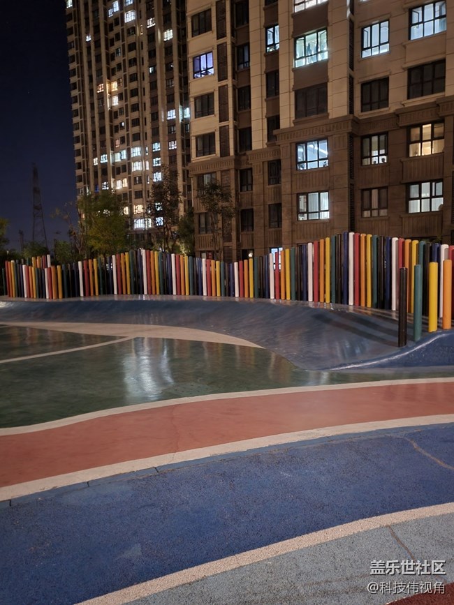 Galaxy Z Flip3 5G夜景拍攝圖賞