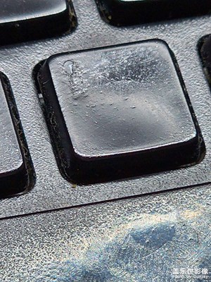 磨損的鍵盤