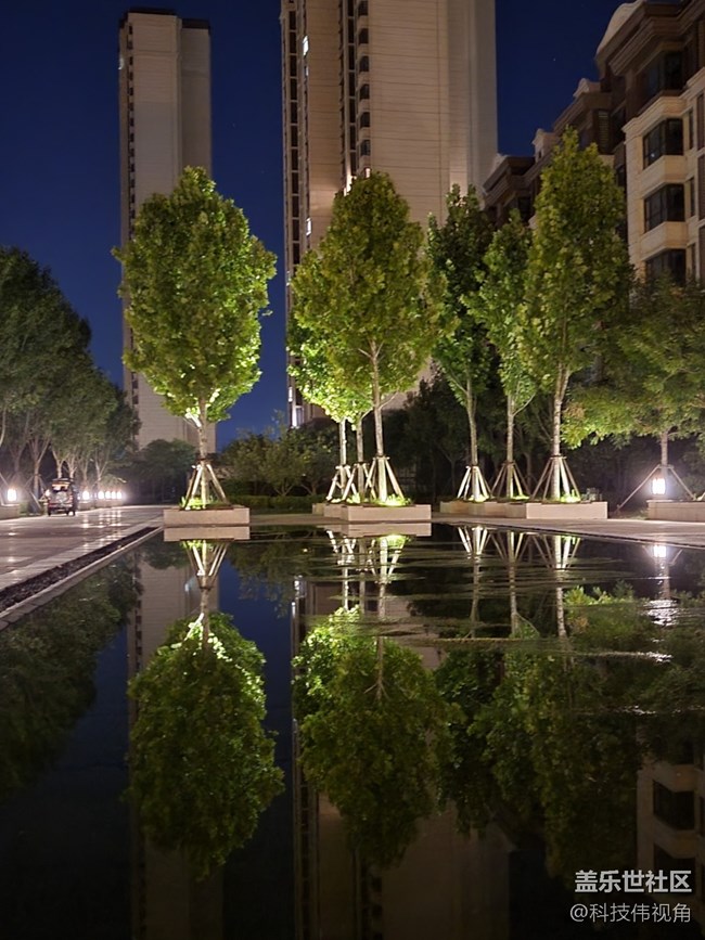 Galaxy Z Flip3 5G夜景拍攝圖賞