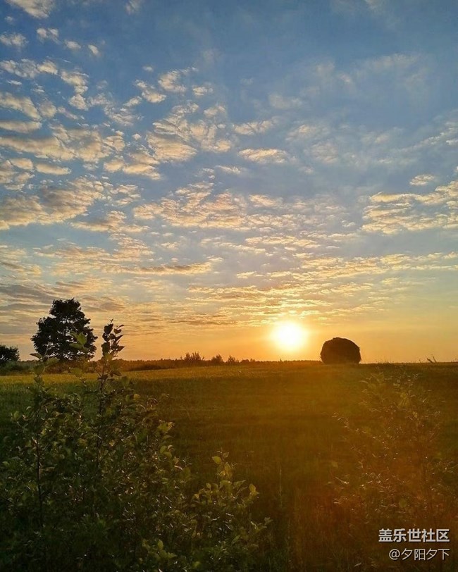 【人間煙火氣】夕陽