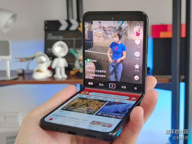 三星Z Flip 3多角度懸停體驗