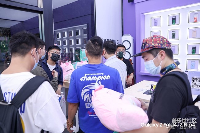 【重慶星部落】【新品快閃店打卡】Galaxy Fold4/Flip4