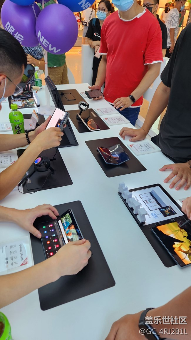 新品快閃店打卡 廈門SM三星體驗